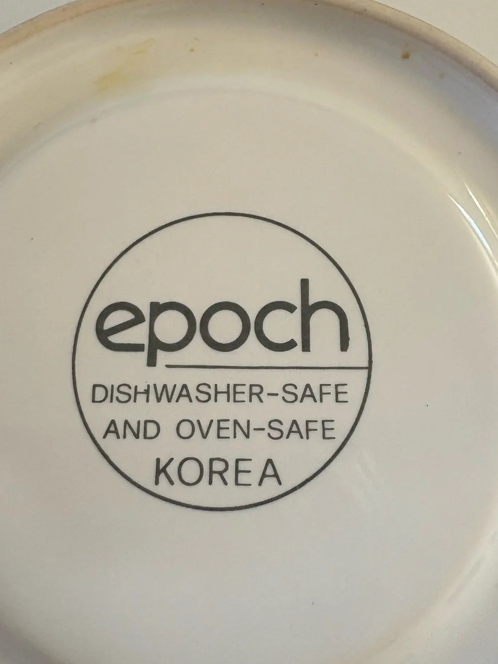 Set of 2 Korea Epoch Dishes /Plates-6”